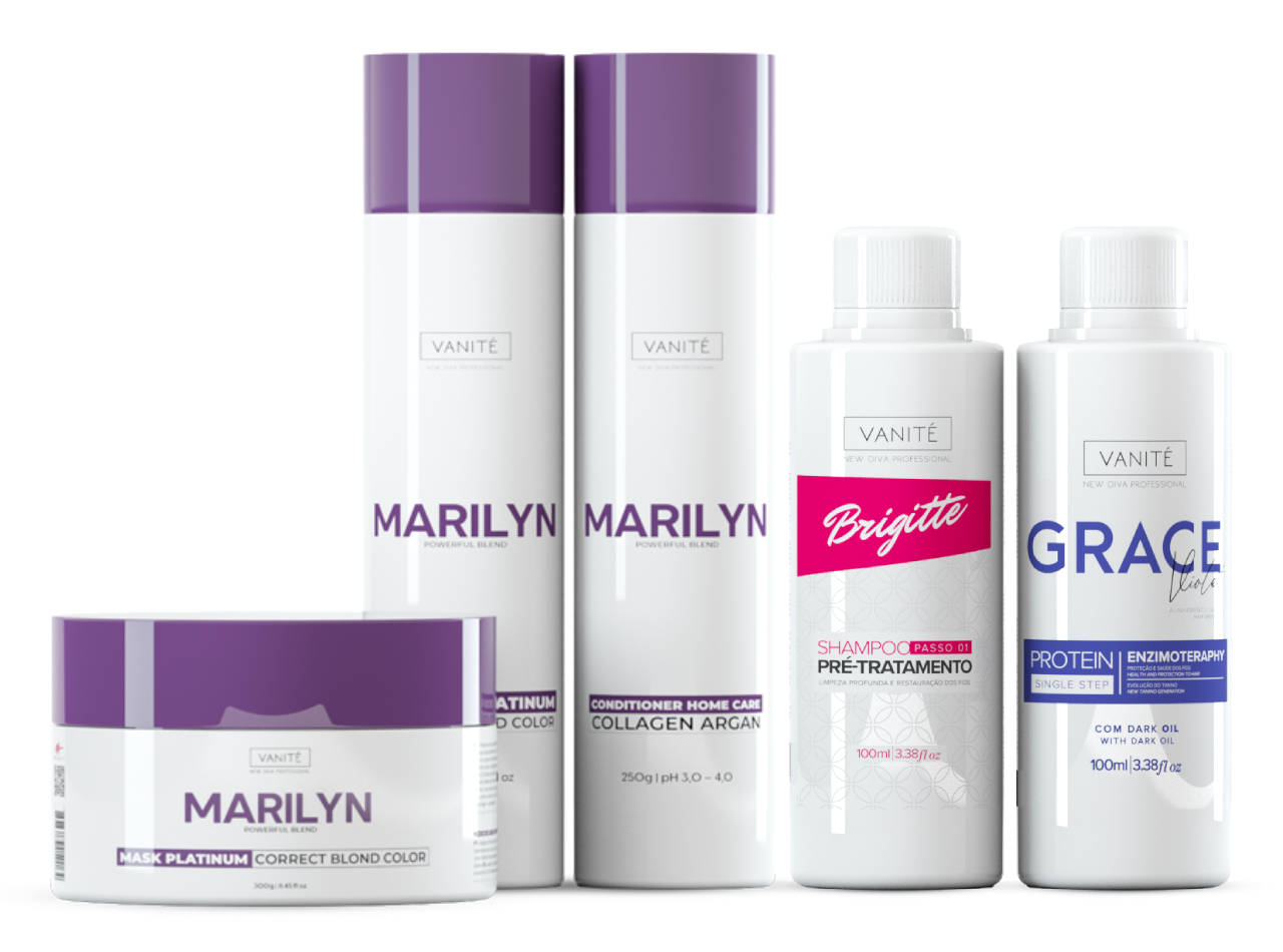 Grace Violet 100ml + Shampoo Brigitte 100ml + Home Care Marilyn