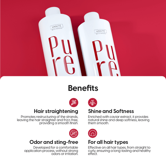 Pure Protein | Semi Definitive Organic and Formaldehyde Free | For All Hair Types | 1000ml