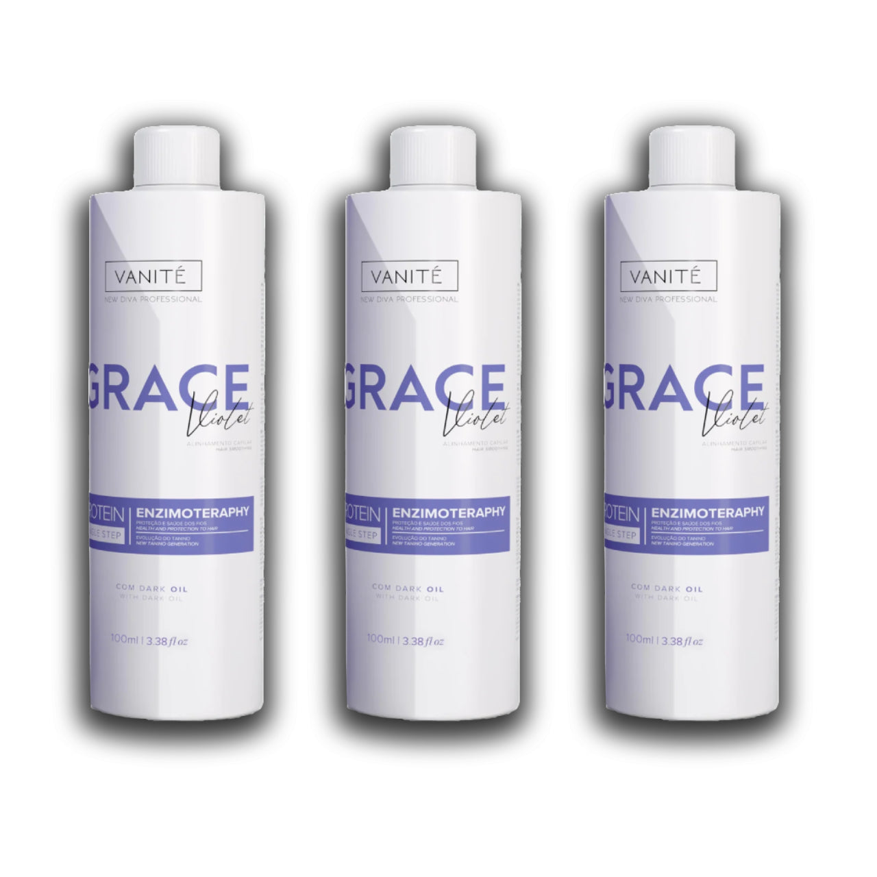 KIT - 3x Grace Violet 100ml