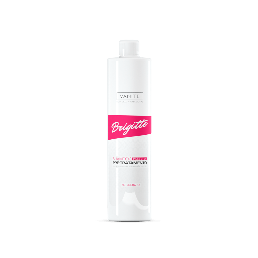 Brigitte Pre-Treatment Shampoo | Cleaning and Preparing Threads | For All Hair Types | 1000ml