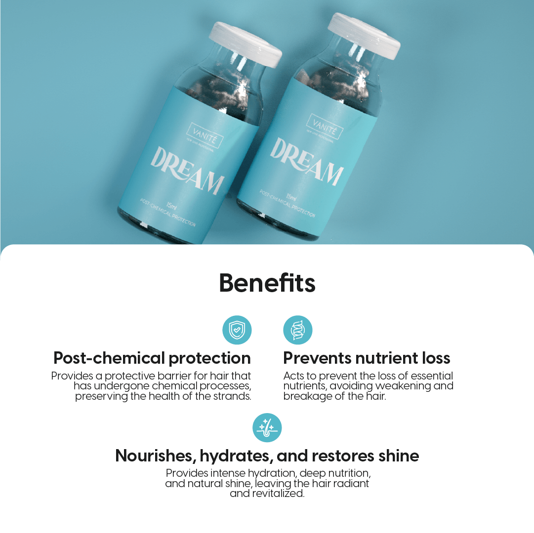 Feelings Dream Ampoule | Post-Chemical Reconstruction Protection | For All Hair Types | 15ml