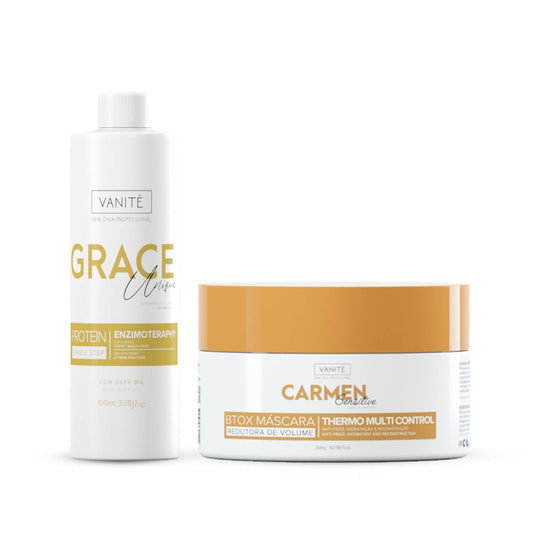 KIT - Grace Unique 100ml + BTOX Carmen Sensitive 300g